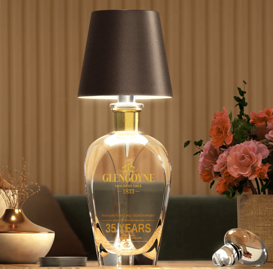 Bottle Lamp LED Rechargeable Waterproof Aluminium with 3 Light Colours