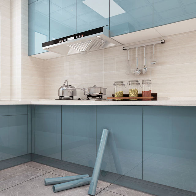 Cabinet Wall Sticker Wallpaper | Peel-And-Stick Cover Roll