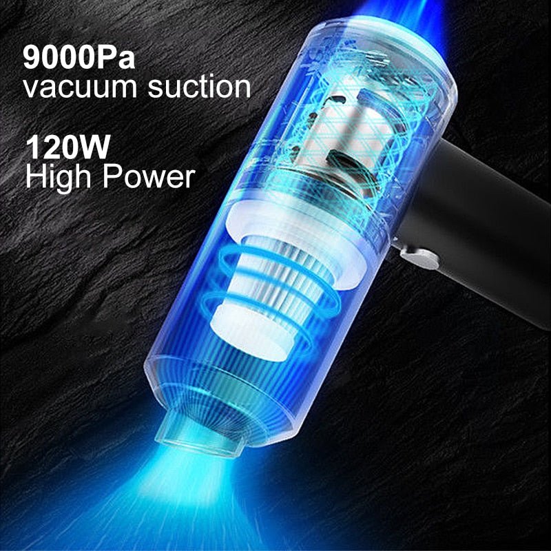 Car Vacuum Cleaner | Cordless Handheld 2-in-1