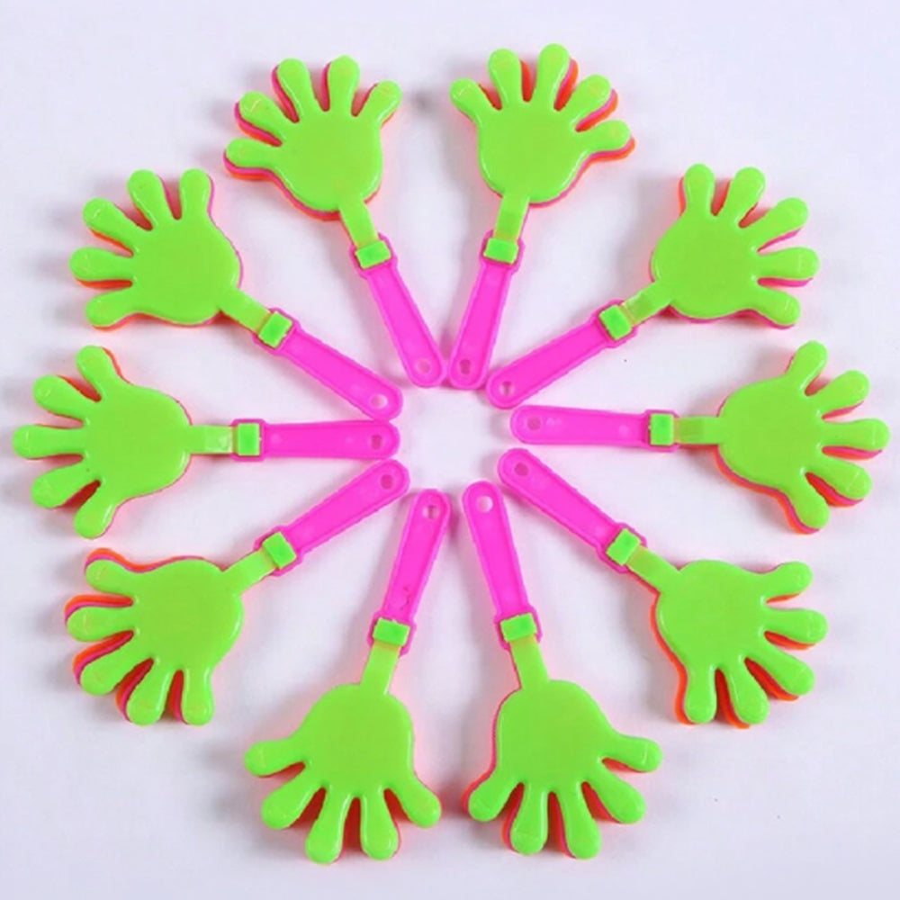 Cheering Clackers for Game Day, Sports Events and Birthday Parties | Compact Plastic Design | Loud, Reusable Party Favours