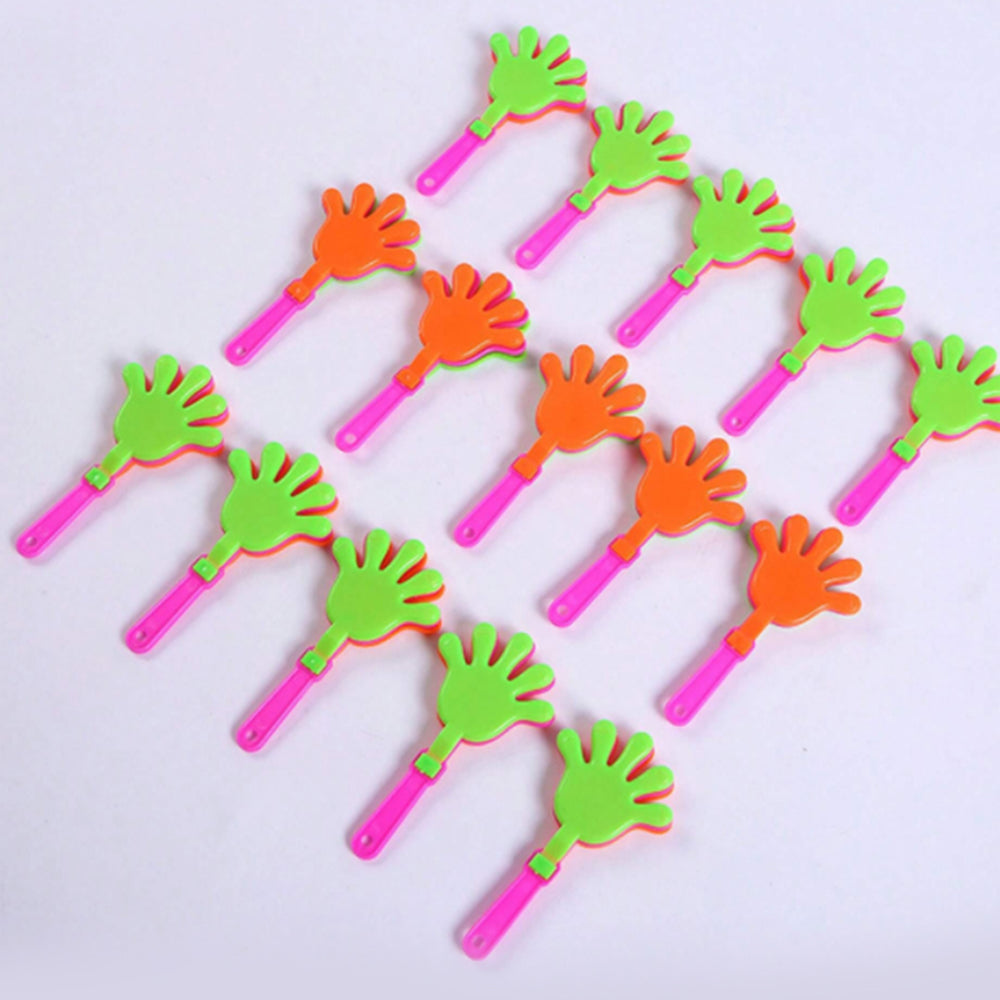 Cheering Clackers for Game Day, Sports Events and Birthday Parties | Compact Plastic Design | Loud, Reusable Party Favours