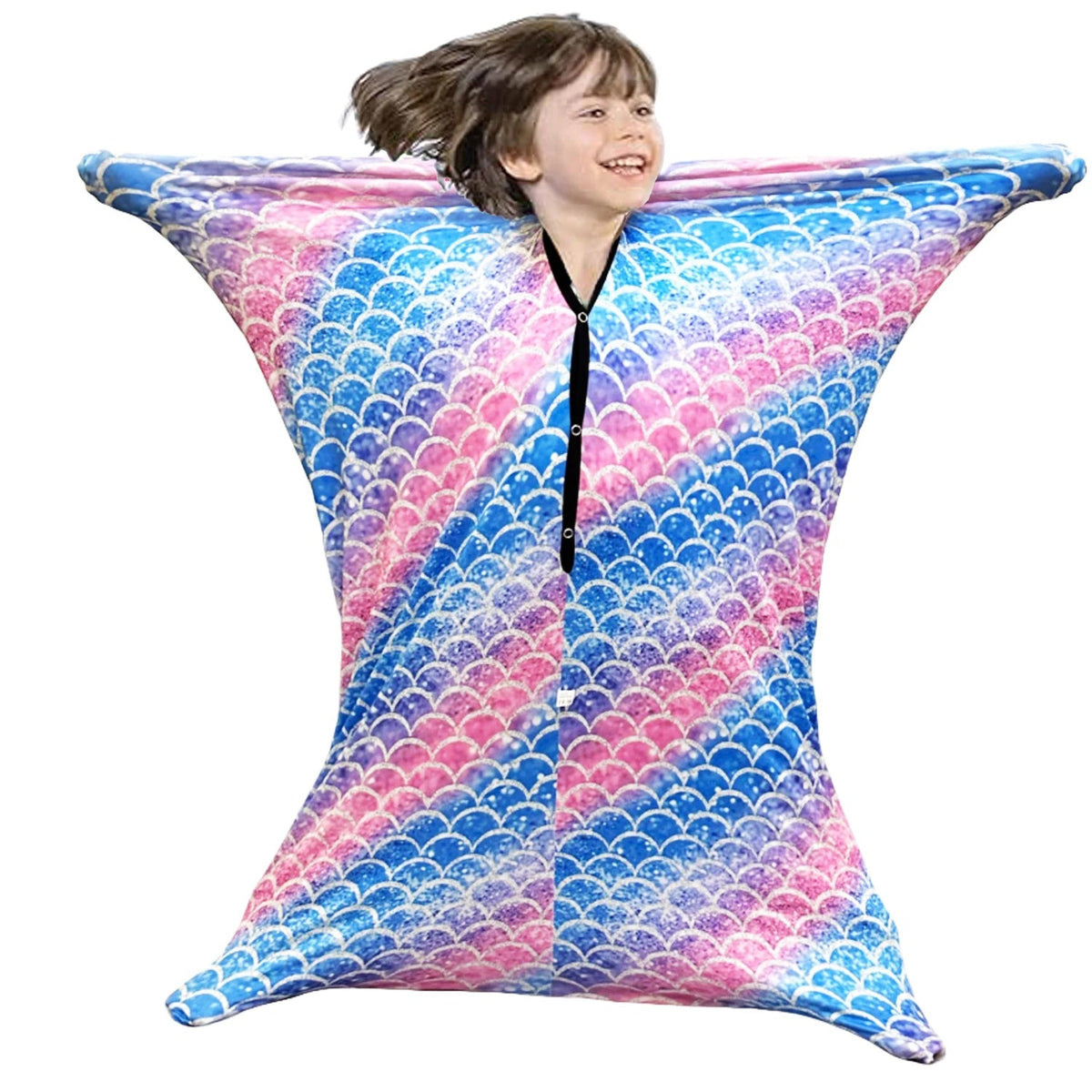 Children Sensory Body Sock | Stretch Wrap, Ocean Print