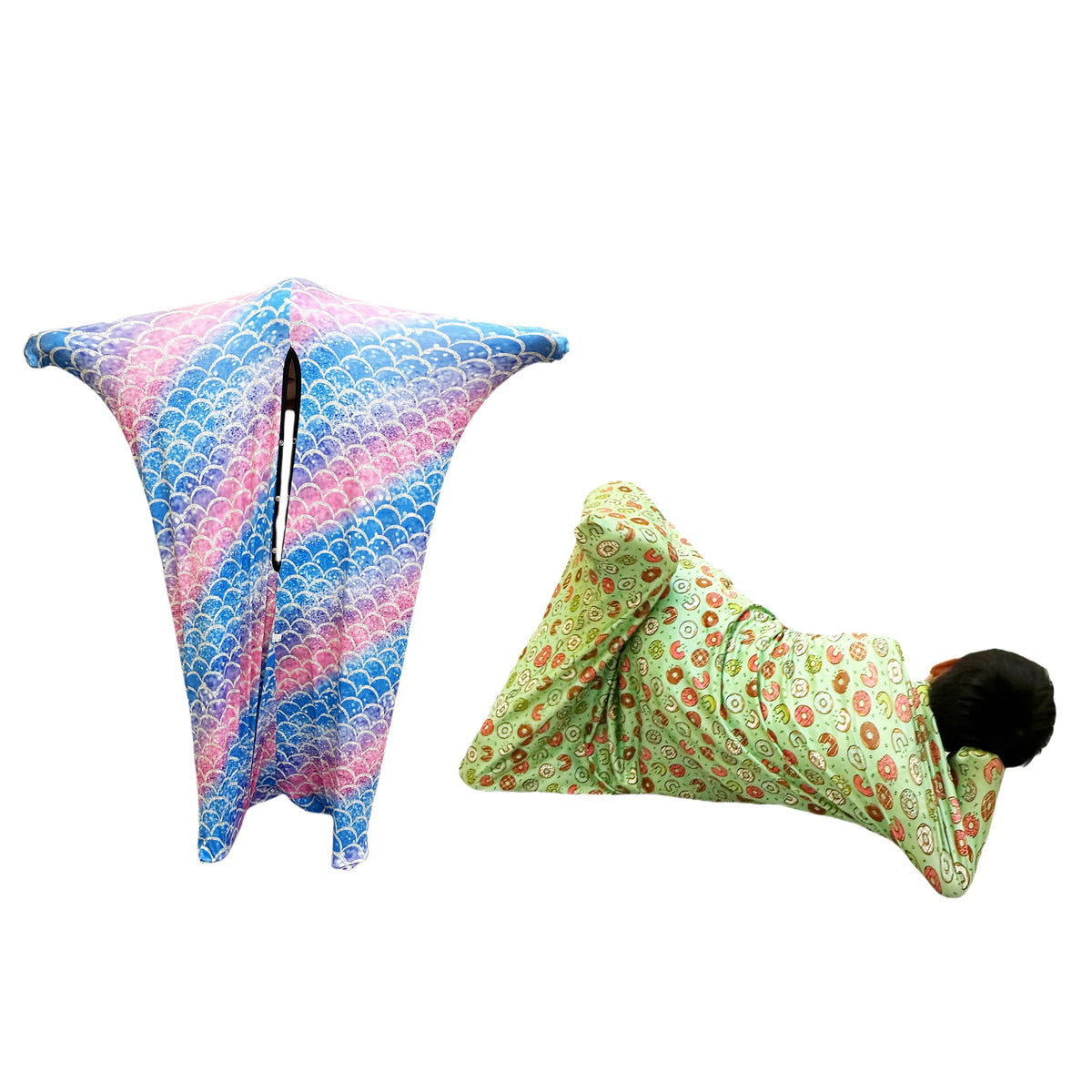 Children Sensory Body Sock | Stretch Wrap, Ocean Print