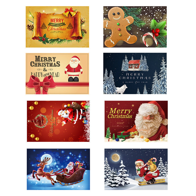 Christmas Doormat Festive Decoration | Non-Slip Backing with Dust-Trapping Design | Polyester Indoor Outdoor Mat