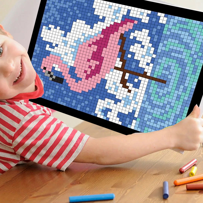 Colour by Numbers Activity Book | 100 Mosaic Designs on Black Backgrounds | Relaxing Creative Hobby for All Ages