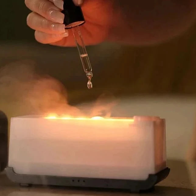 Compact Aroma Diffuser Ultrasonic LED Colour Changing with Adjustable Timer