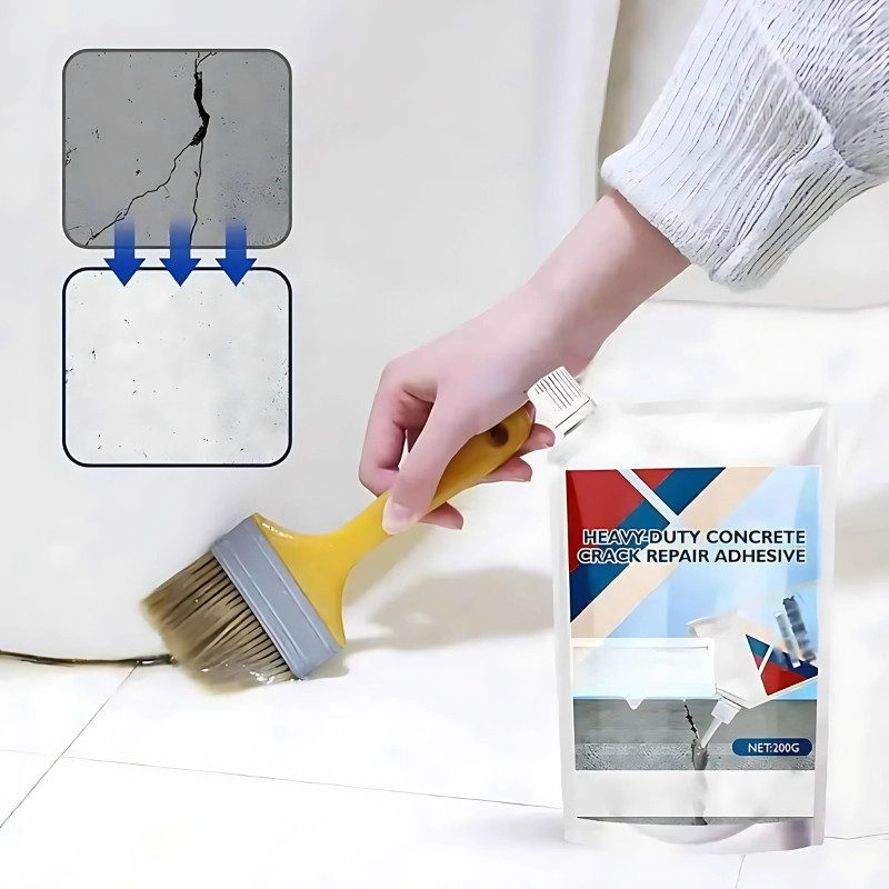Concrete Crack Sealant Weatherproof DIY Adhesive with Quick-Dry Set