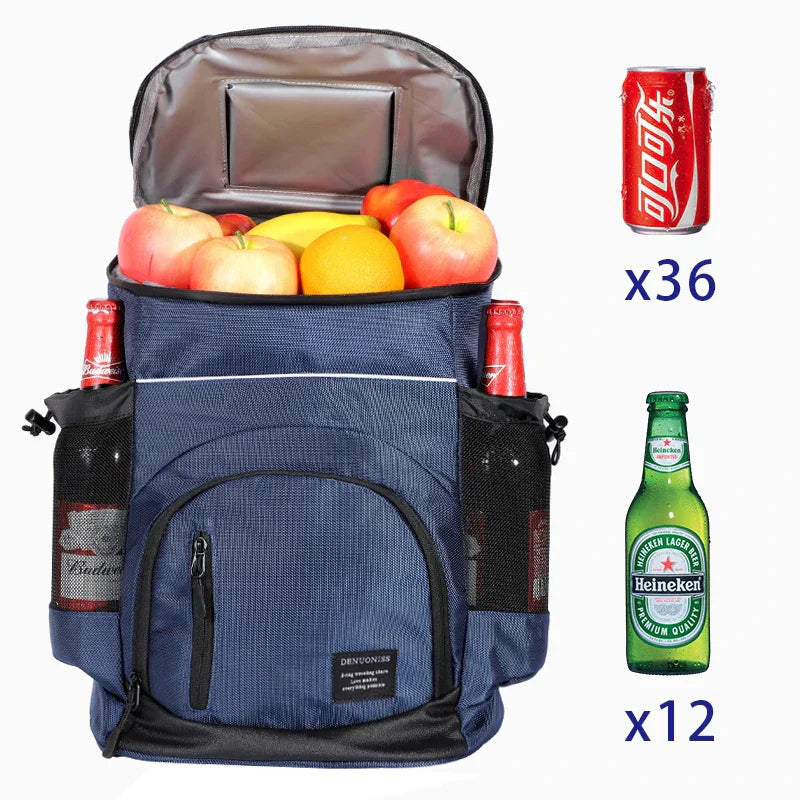 Cooling Backpack for Summer Adventures - Water-Repellent Fabric - 20L - Spacious - Durable