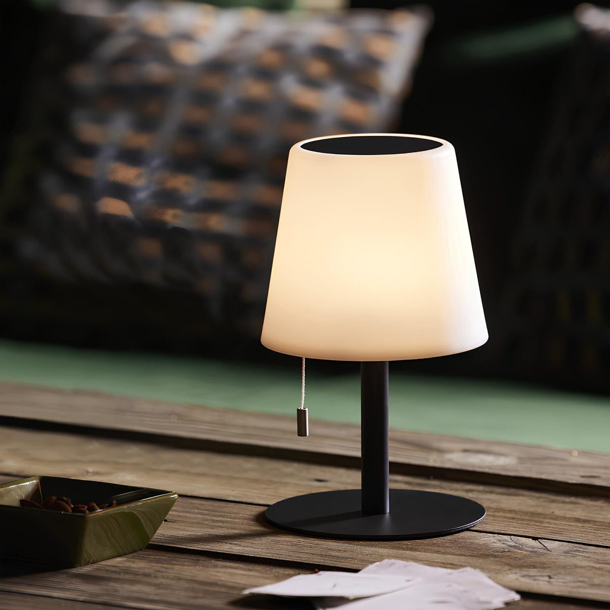 Cordless Rechargeable Table Lamp | IP65 Waterproof, 16 Colours | Dimmable, 2000 mAh USB Charging, 8-12 Hour Runtime