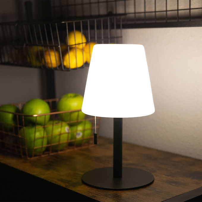 Cordless Rechargeable Table Lamp | IP65 Waterproof, 16 Colours | Dimmable, 2000 mAh USB Charging, 8-12 Hour Runtime