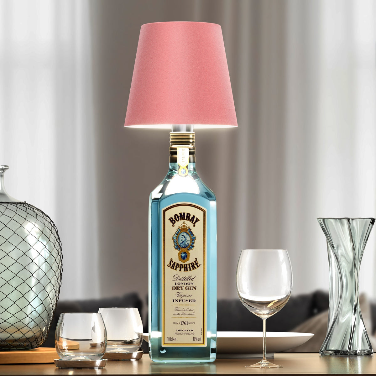 Cordless Table Lamp | Rechargeable Battery, Adjustable Brightness | Portable Cord-Free Mood Lighting for Bedroom or Office