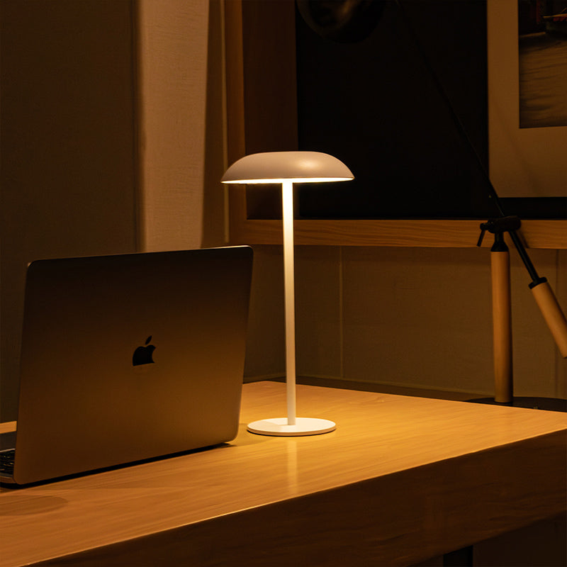 Cordless Table Lamp Rechargeable Iron Touch Control with USB-C Charging