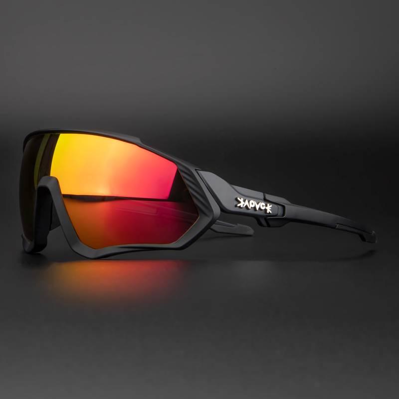 Cycling Glasses - Unisex Frame With UV Protection - Impact Resistant - Anti-Fog Technology - Adjustable Fit