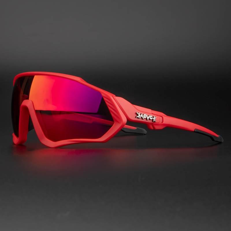 Cycling Glasses - Unisex Frame With UV Protection - Impact Resistant - Anti-Fog Technology - Adjustable Fit