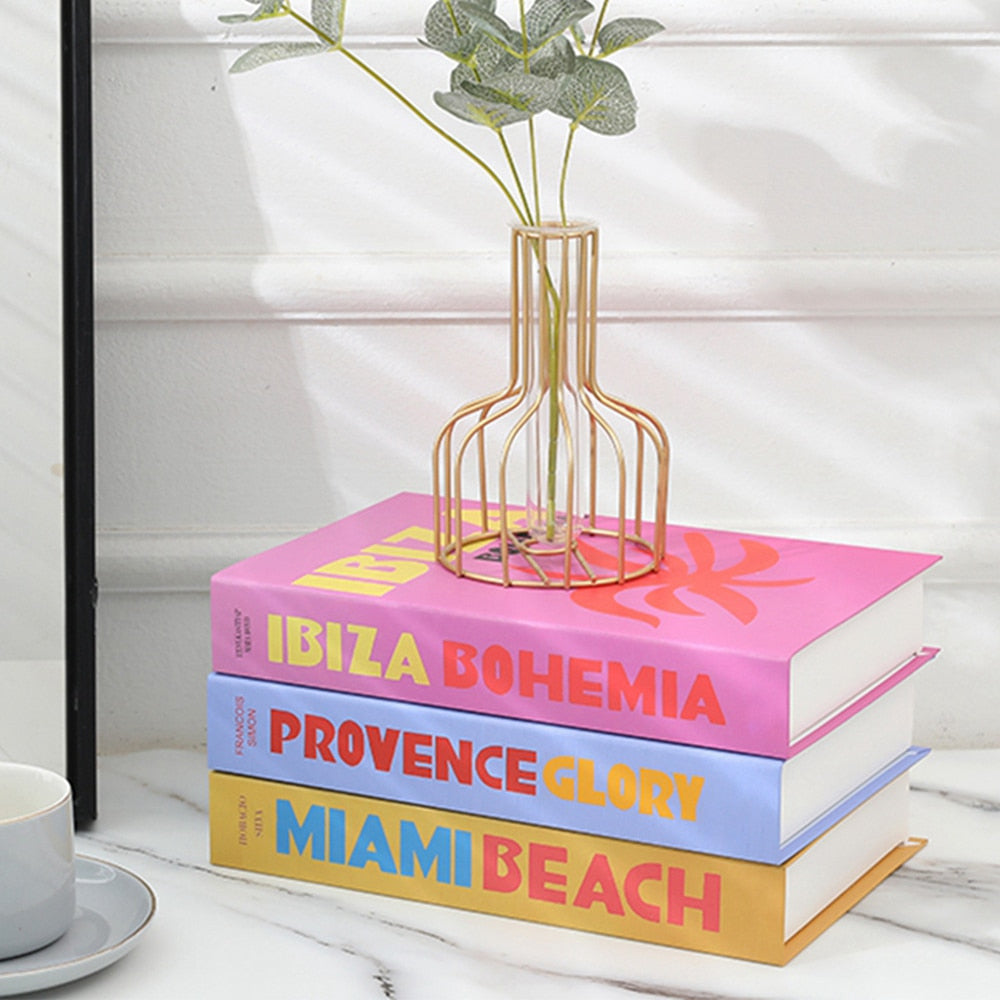 Decorative Books | Faux Book Stack for Coffee Table Styling