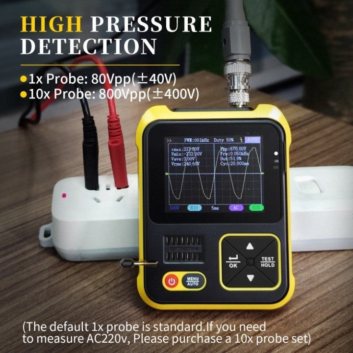 Digital Volt Tester Compact Portable with Transistor Test Function