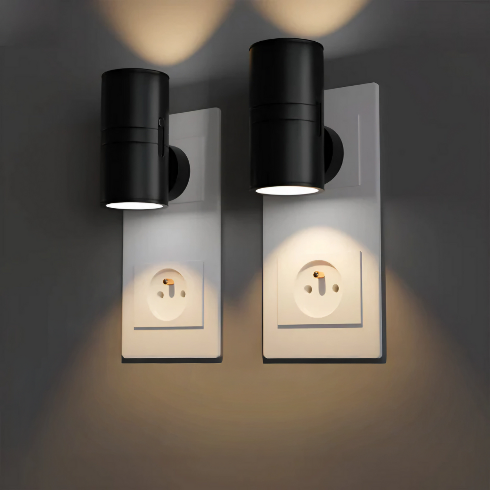 Dimmable LED Night Light | GlowEase Plug-In Adjustable Lamp