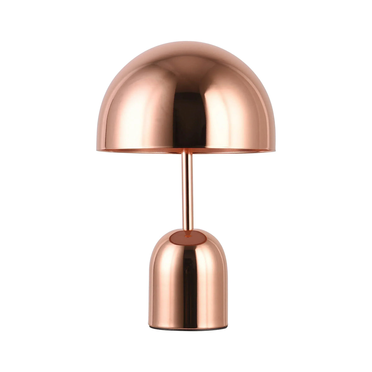 Dimmable Table Lamp with Copper Finish | Adjustable Brightness LED | Modern Lighting for Living Room & Bedroom