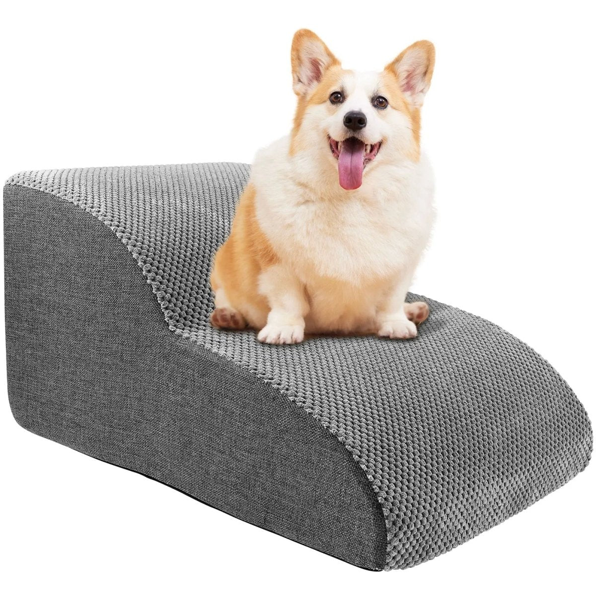 Dog Stairs | Non-Slip Velvet Pet Steps for Beds & Sofas