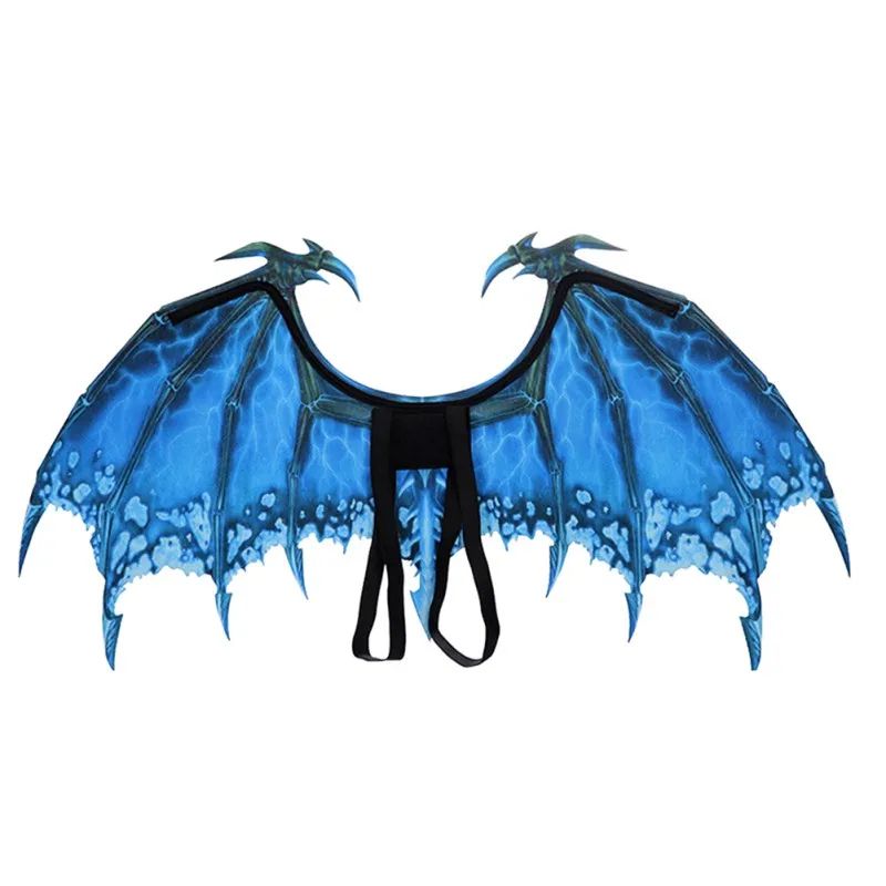 Dragon Wing Costume Accessory | Halloween Cosplay Carnival Party Wings | Lightweight Back-Worn Fantasy Costume Design