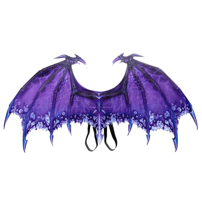 Dragon Wing Costume Accessory | Halloween Cosplay Carnival Party Wings | Lightweight Back-Worn Fantasy Costume Design