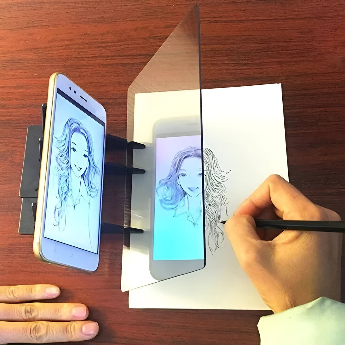 Drawing Tracing Projector | Battery-Free Optical Design | Trace Any Image onto Paper, Canvas or Wood for Sharp Precise Lines