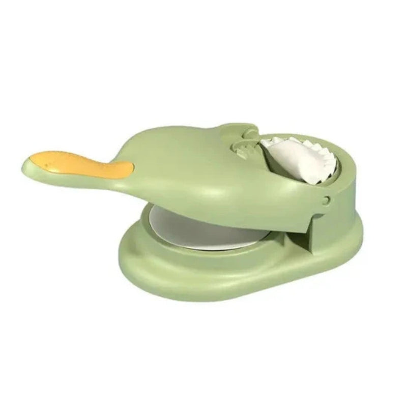 Dumpling Maker Dough Cutter & Mould Set, Non-Stick, Food-Safe | 4 Colours | Cuts and Seals Dumplings in One Press