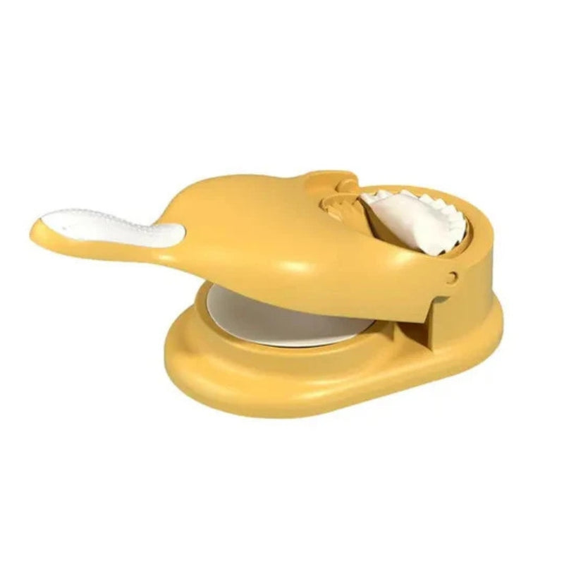 Dumpling Maker Dough Cutter & Mould Set, Non-Stick, Food-Safe | 4 Colours | Cuts and Seals Dumplings in One Press
