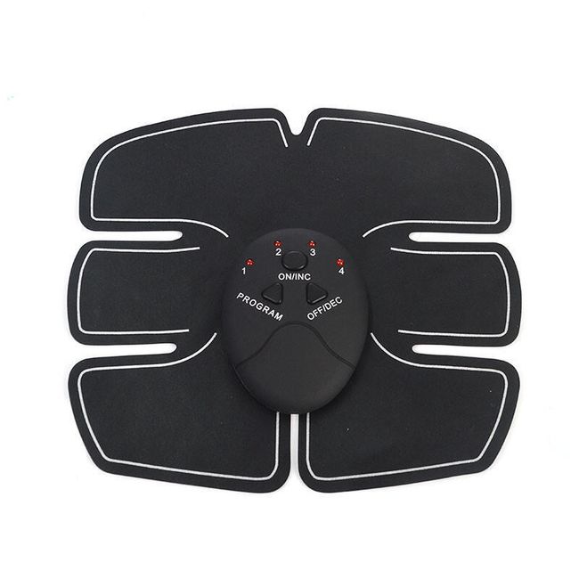 EMS Muscle Stimulator | 6 Modes, 9 Intensity Levels | Portable Muscle Toning Device for Active Lifestyles and Home Use