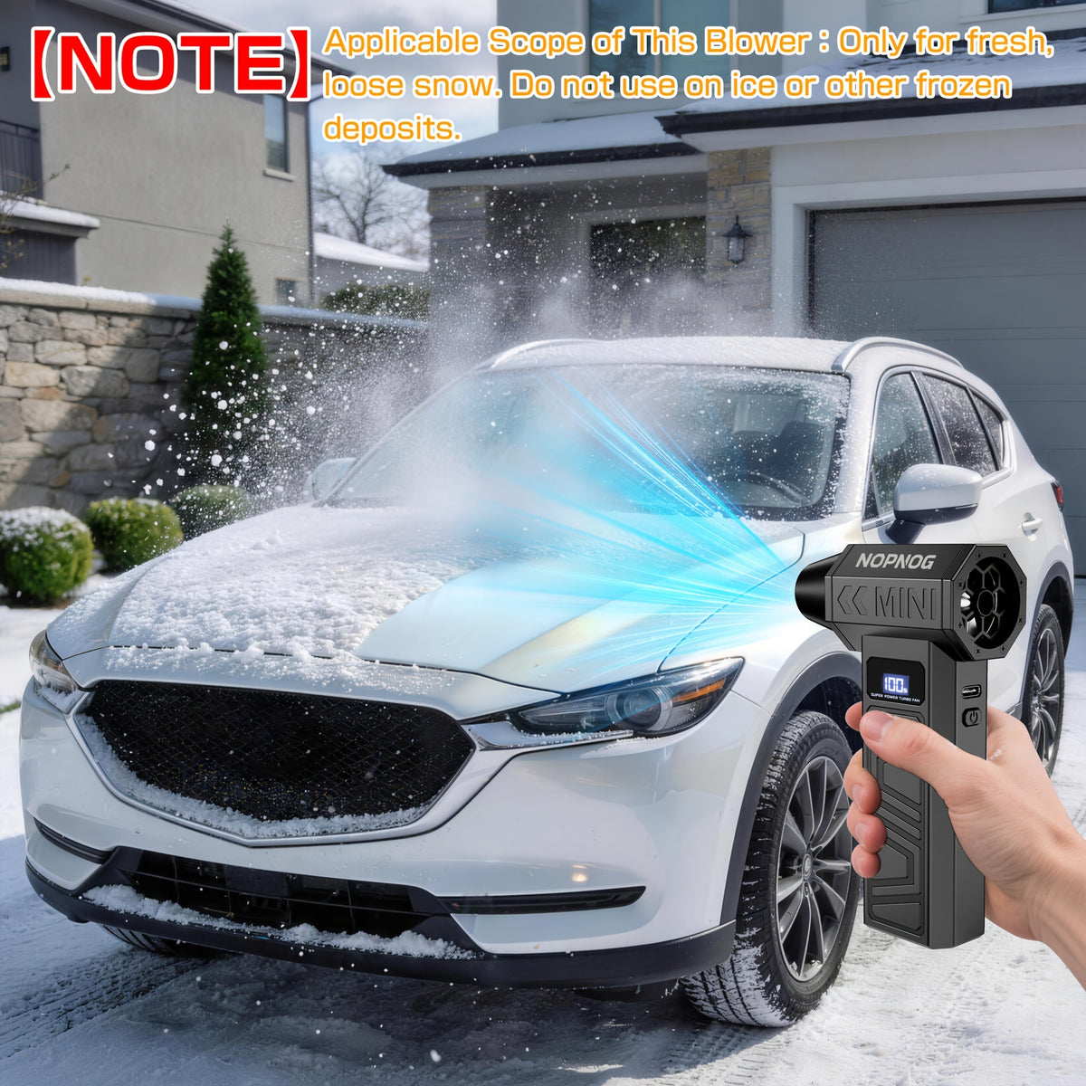 Electric Air Duster & Mini Vacuum Cleaner | 130,000 RPM Brushless Motor | 2x 4000 mAh Battery, USB-C Fast Charging