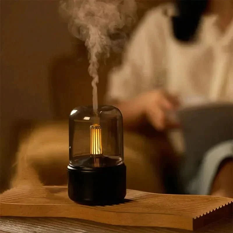 Aromalux Luftbefeuchter & Aromatherapie-Diffusor in Schwarz oder Weiß-2