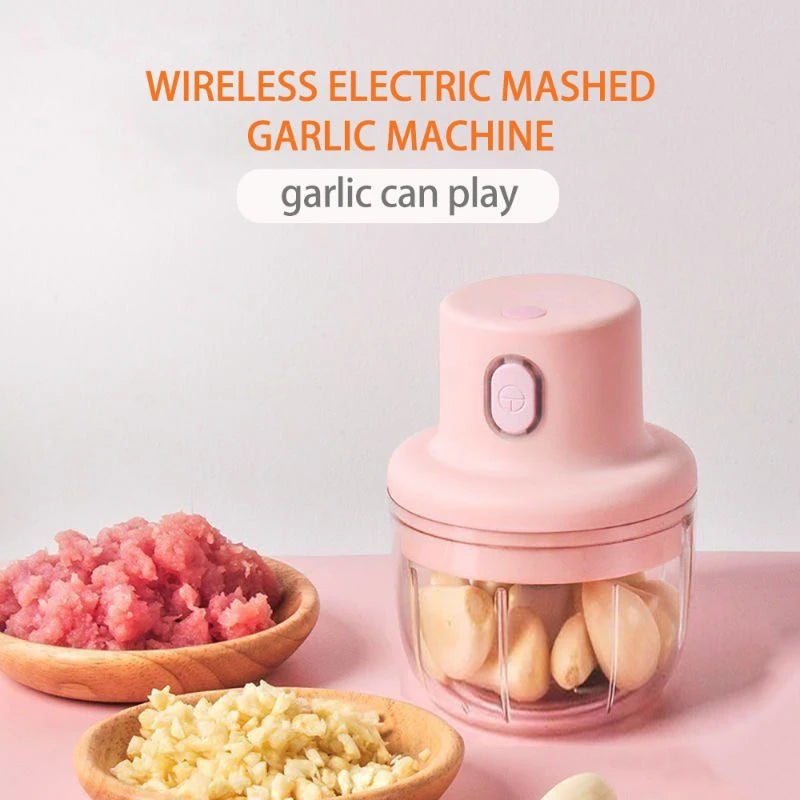 Electric Food Chopper | Cordless Mini Bowl Chopper