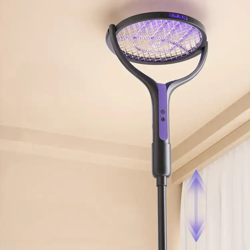 Electric Mosquito Swatter | Rotating Head, Light Mode