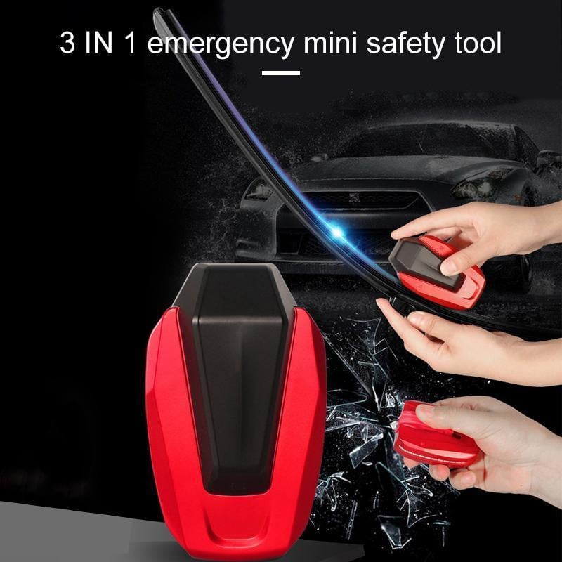 Emergency Tool Seat Belt Cutter Car Window Breaker with Wiper Repair