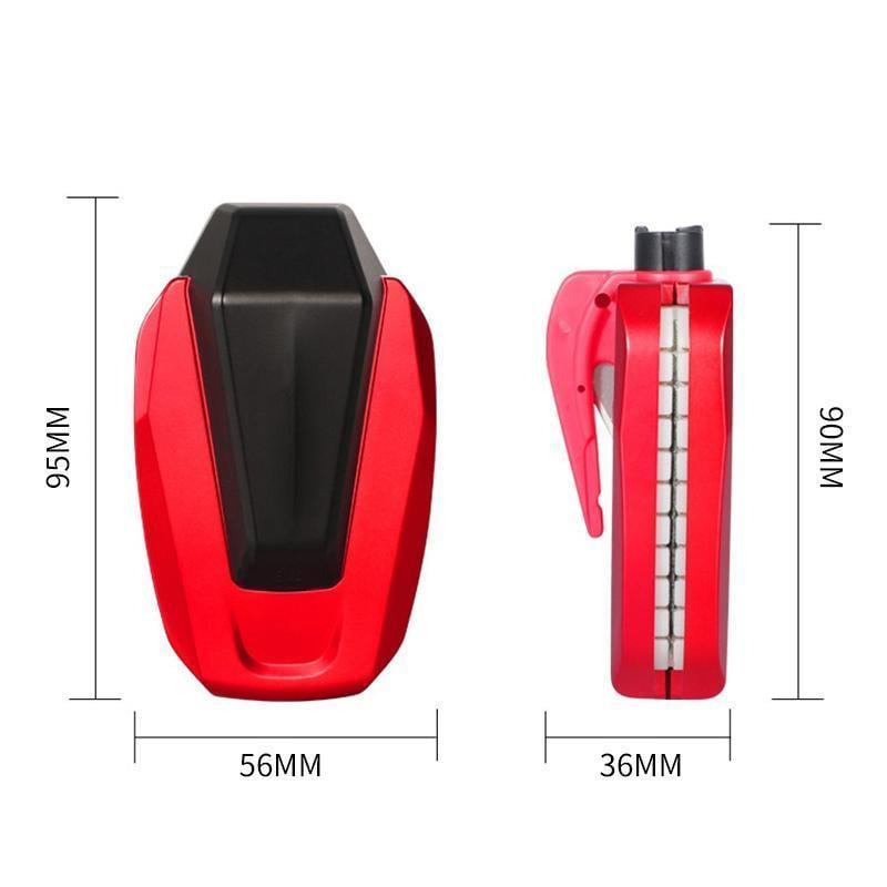 Emergency Tool Seat Belt Cutter Car Window Breaker with Wiper Repair