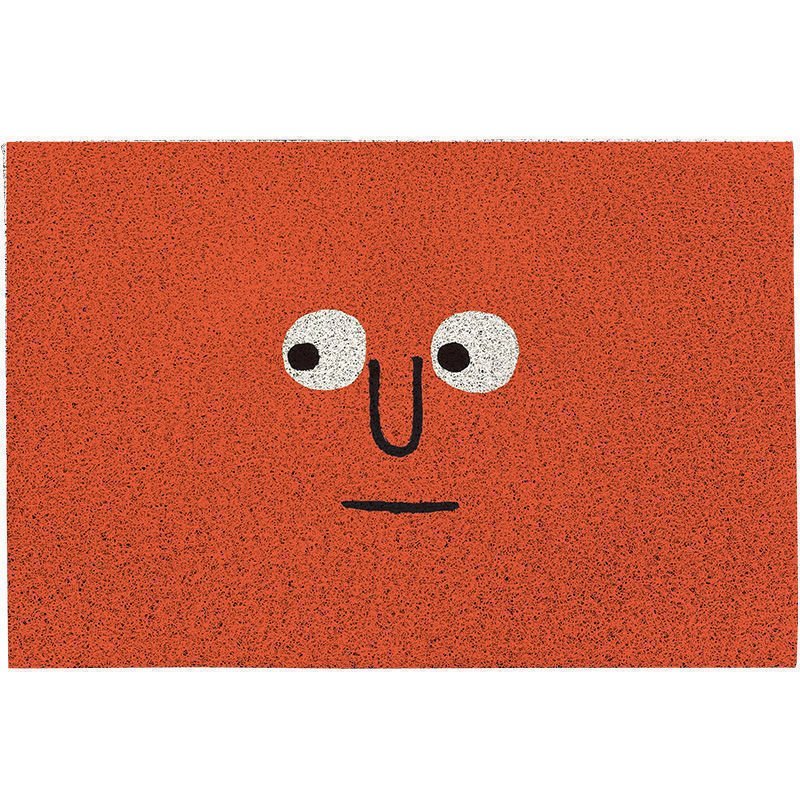 Emoji Doormat, Polyester Surface, Rubber Backed | Six Fun Designs, Multiple Styles and Sizes | Non-Slip Grip for Entryways