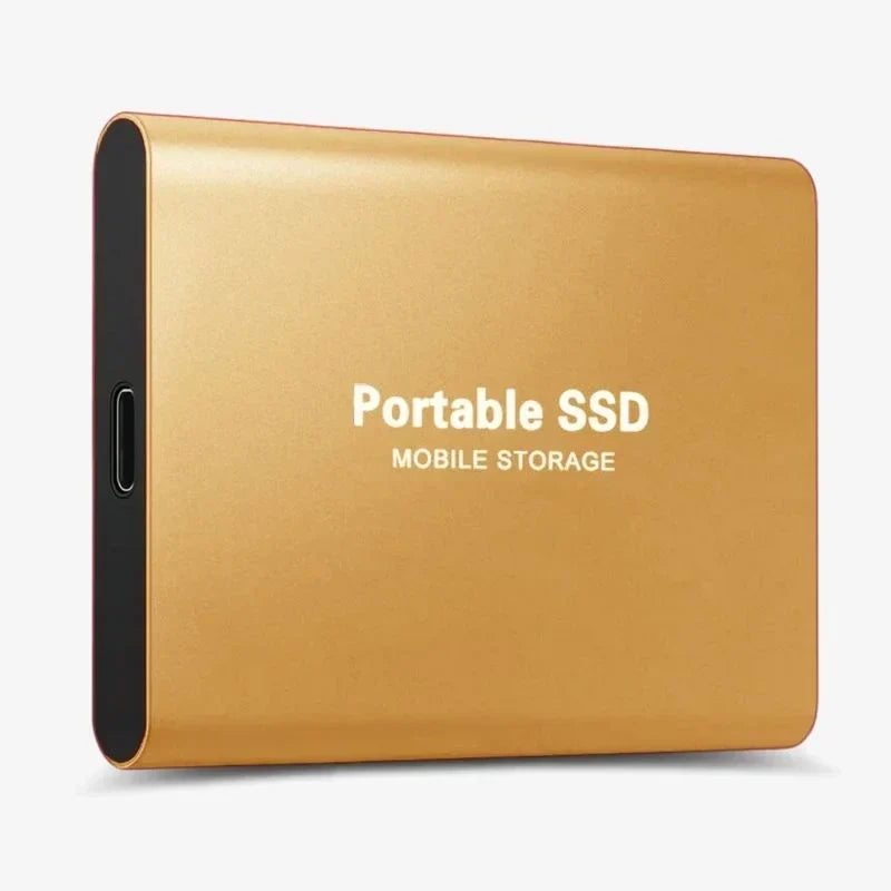 External SSD 128GB | USB 3.1 Ultra-Fast Data Transfer | Plug-and-Play, Compatible with Windows, macOS and Linux
