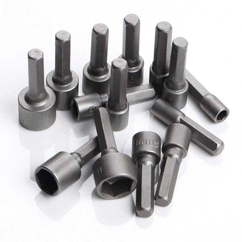 Fastener Nut Driver Set Chrome Vanadium Steel Non-Slip with Hex Shank