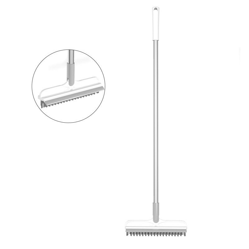 Floor Scrub Brush Scraper Detachable Aluminium PP Bristles with Hanging Hole