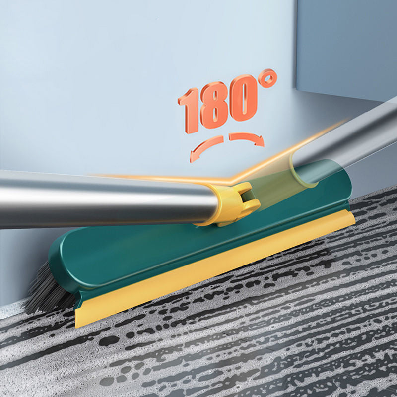 Floor Scrub Brush Scraper Detachable Aluminium PP Bristles with Hanging Hole