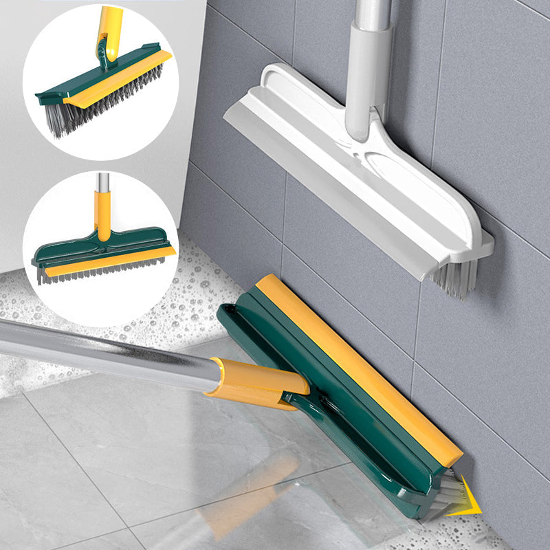 Floor Scrub Brush Scraper Detachable Aluminium PP Bristles with Hanging Hole