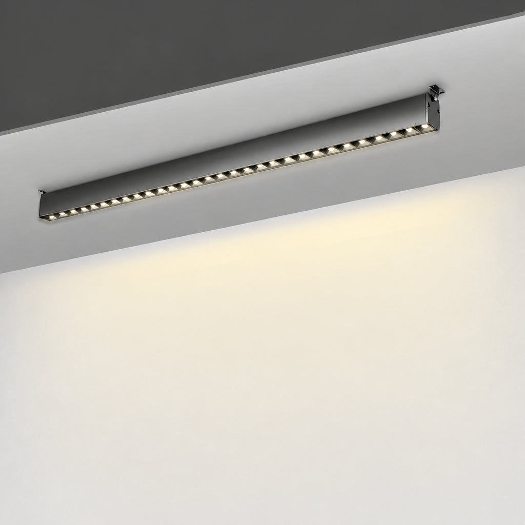 Flush Mount Ceiling Light Rotatable LED Linear 3000K 4000K with Wall Wash