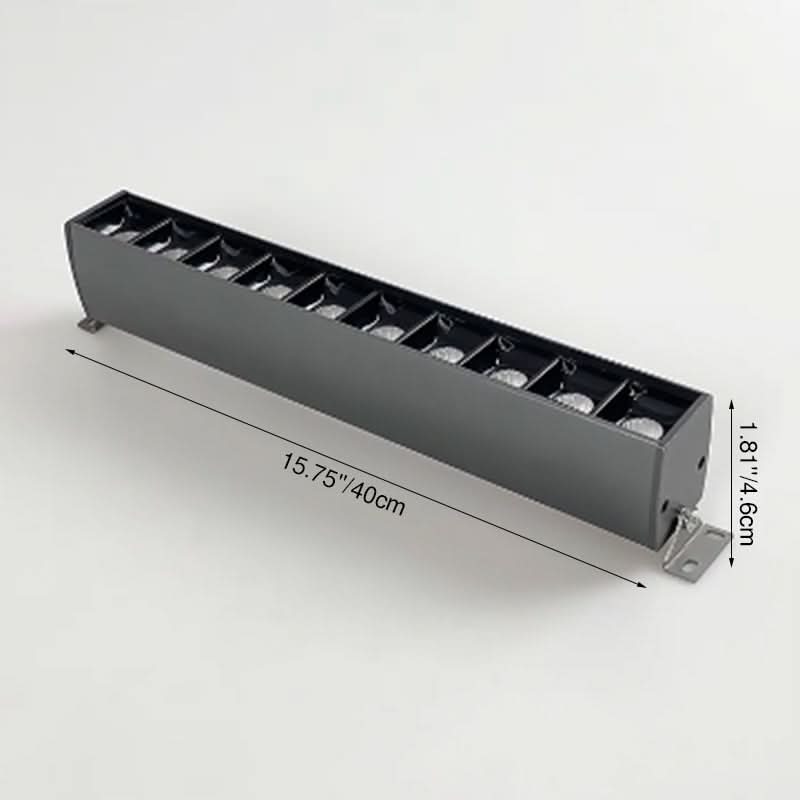 Flush Mount Ceiling Light Rotatable LED Linear 3000K 4000K with Wall Wash