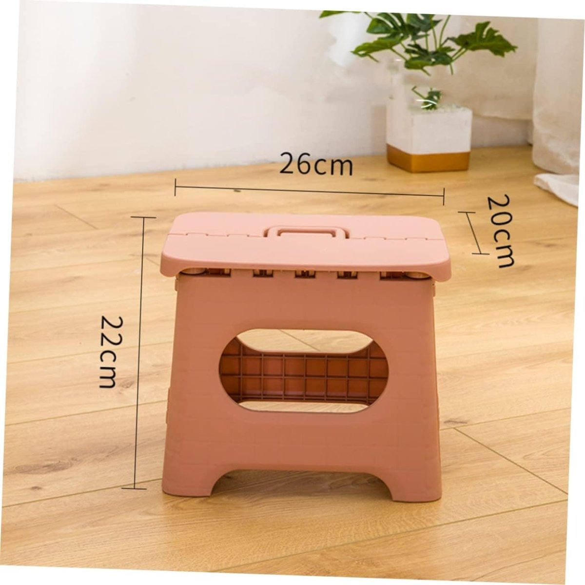 Folding Step Stool | Lightweight Portable Plastic Stool