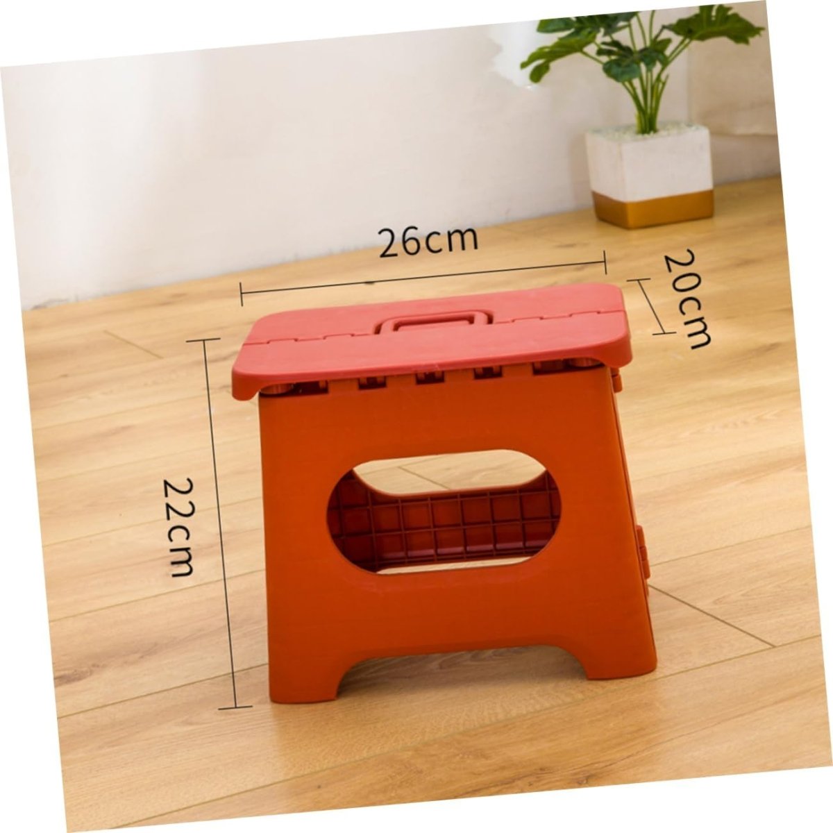 Folding Step Stool | Lightweight Portable Plastic Stool