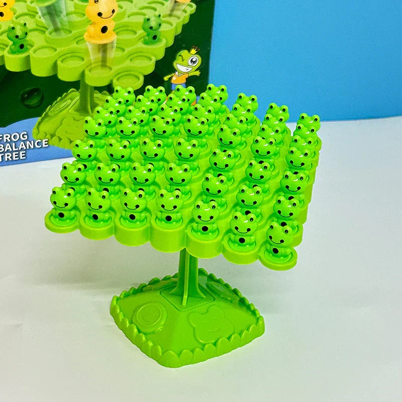 Frog Balance Stacking Game ABS Plastic | Builds Concentration and Counting Skills | Fun Indoor Toy for Ages 2+