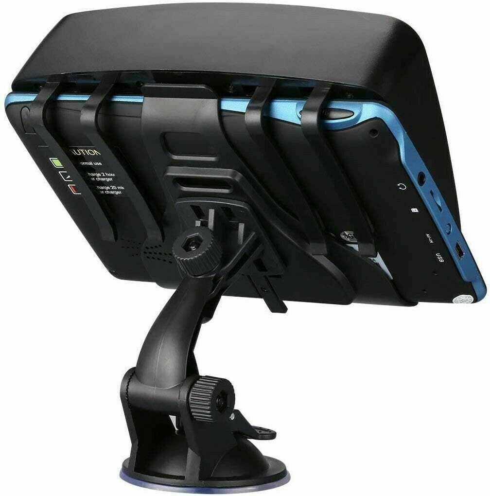 GPS Navigation System | Live Traffic Updates, Lane Guidance & Speed Camera Alerts | Pre-Loaded UK & EU Maps for Cars & Trucks