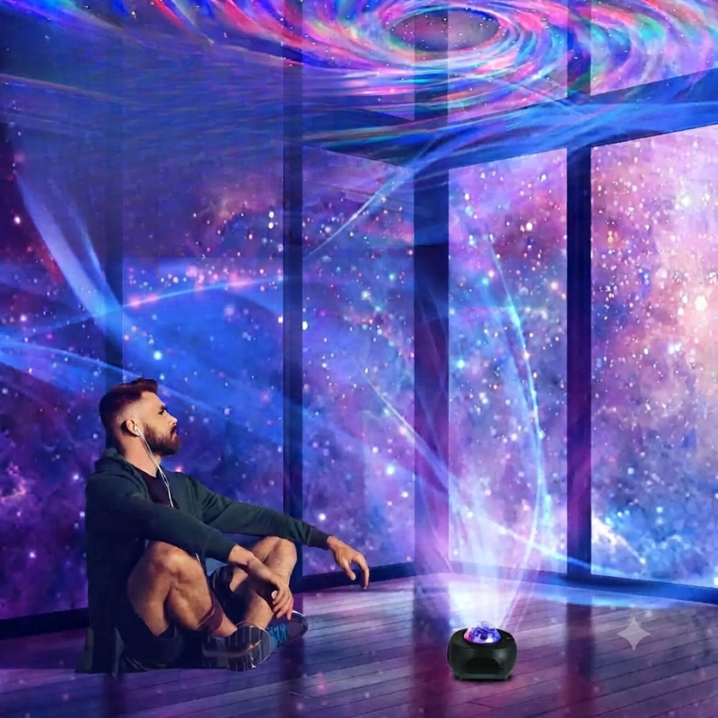 Galaxy Projector Night Light USB Powered App Control
