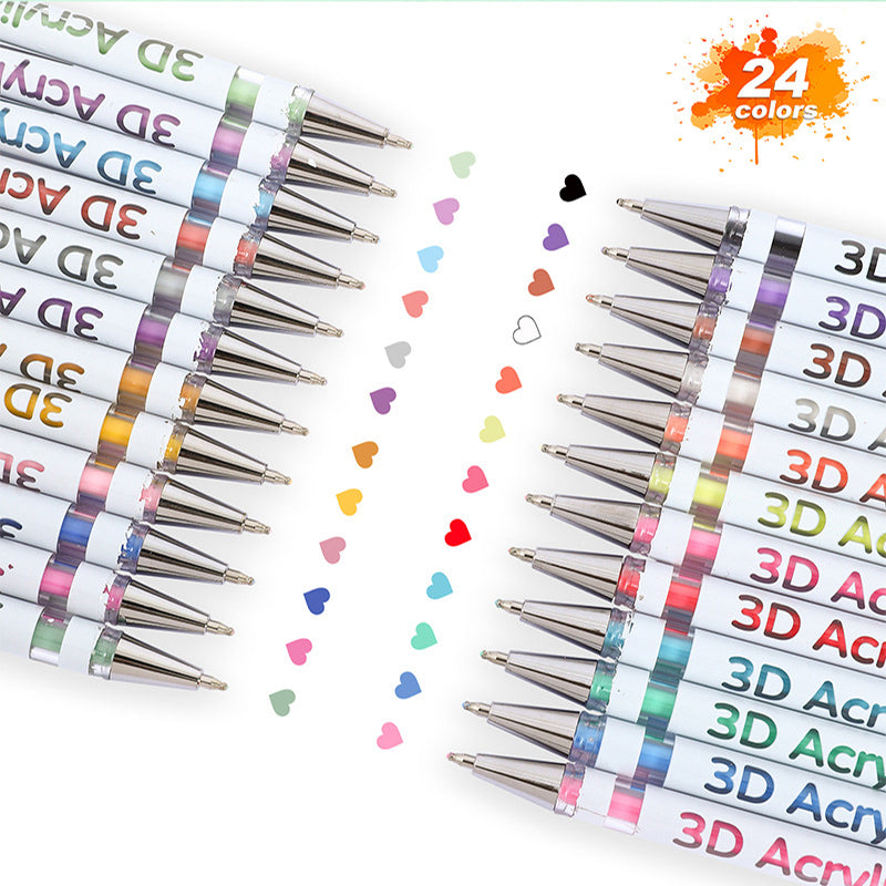 Gel Pens Stainless Steel Fine Tip Lightweight with Comfort Grip Barrel