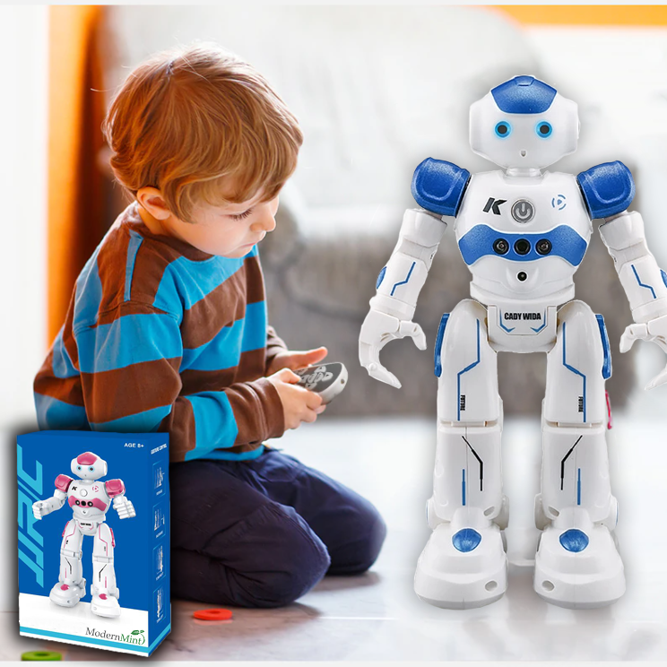 Gesture Sensing Robot Toy | Dances & Moves on Hand Signals | USB Rechargeable, 3 Hour Play, Remote Control Included, Ages 8+